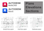 2d floor plans, elevations, and sections